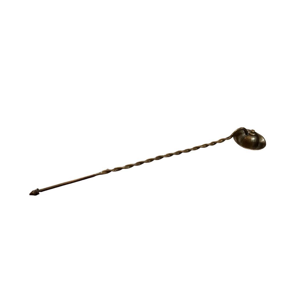Vintage Brass Candle Snuffer Swivel Bell Shaped Decorative Candle